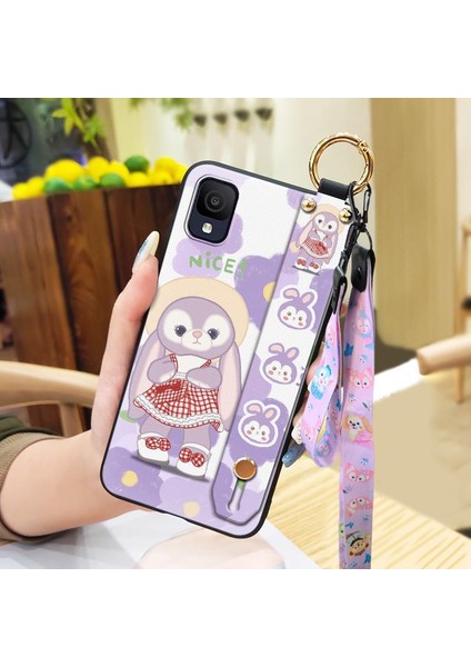Telefon Kılıfı Tcl Ion Z Kordon Bileklikli Karikatür Telefon Kılıfı (Yurt Dışından)