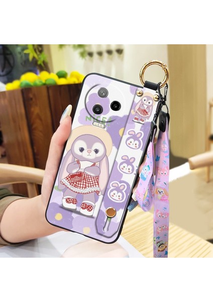 Telefon Kılıfı Infinix Note 12 Pro 4g Kordon Bileklikli Karikatür Telefon Kılıfı (Yurt Dışından)