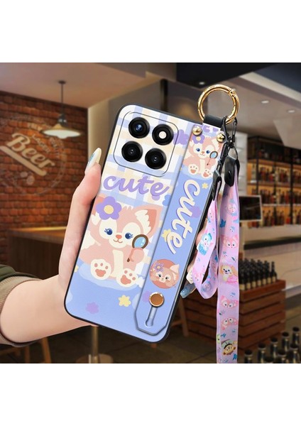 Telefon Kılıfı Huawei Honor X8 5G/X6/X6S/ Play 30M Kordon Bileklikli Karikatür Telefon Kılıfı (Yurt Dışından) fiyatları
