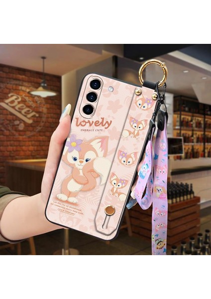 Telefon Kılıfı Samsung Galaxy S23 Plus Kordon Bileklikli Karikatür Telefon Kılıfı (Yurt Dışından)