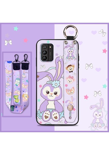 Telefon Kılıfı Nokia G100 Kordon Bileklikli Karikatür Telefon Kılıfı (Yurt Dışından)