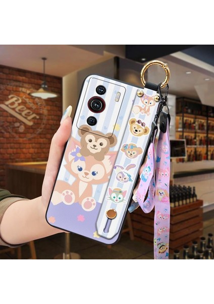Telefon Kılıfı Zte Nubia Z40 Pro Kordon Bileklikli Karikatür Telefon Kılıfı (Yurt Dışından)