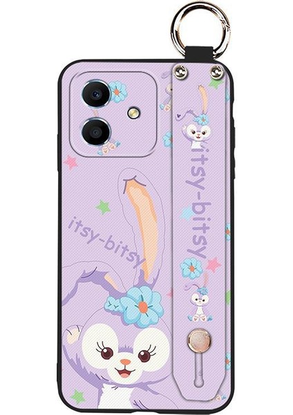 Telefon Kılıfı Huawei Honor Play 6c Kordon Bileklikli Karikatür Telefon Kılıfı (Yurt Dışından)