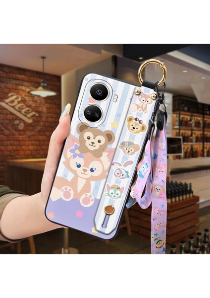 Telefon Kılıfı Huawei Nova 10 Se Kordon Bileklikli Karikatür Telefon Kılıfı (Yurt Dışından)