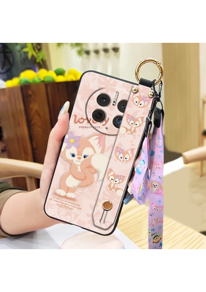 Telefon Kılıfı Huawei Mate 50 Pro Kordon Bileklikli Karikatür Telefon Kılıfı (Yurt Dışından)