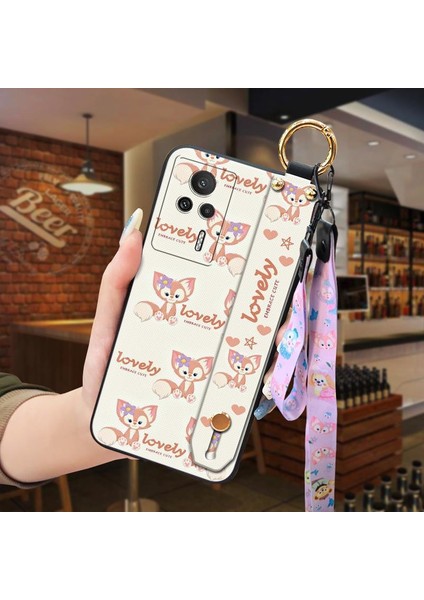 Telefon Kılıfı Xiaomi Redmi K60E Kordon Bileklikli Karikatür Telefon Kılıfı (Yurt Dışından)