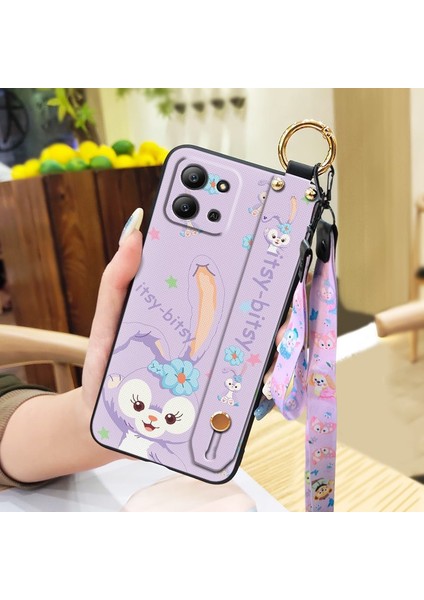 Telefon Kılıfı Infinix Hot 11 2022 Kordon Bileklikli Karikatür Telefon Kılıfı (Yurt Dışından) fiyatları