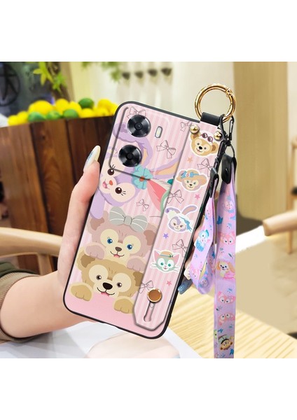Telefon Kılıfı Oneplus Nord N20 Se 4g Kordon Bileklikli Karikatür Telefon Kılıfı (Yurt Dışından)