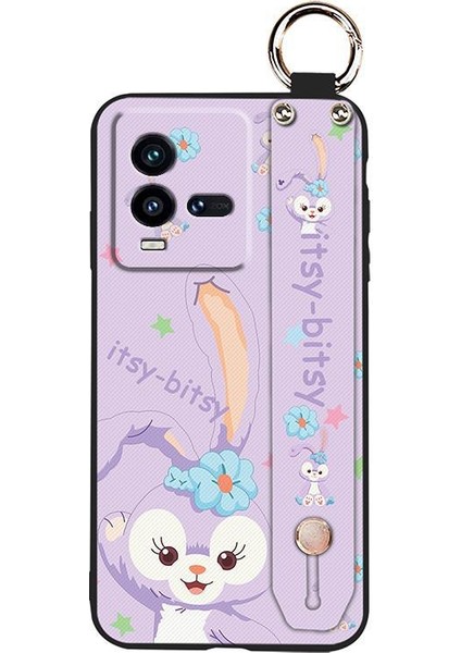 Telefon Kılıfı Vivo Iqoo 10 Kordon Bileklikli Karikatür Telefon Kılıfı (Yurt Dışından)