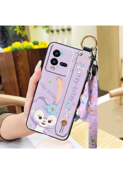 Telefon Kılıfı Vivo Iqoo 10 Kordon Bileklikli Karikatür Telefon Kılıfı (Yurt Dışından) fiyatları