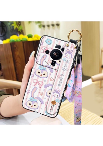 Telefon Kılıfı Xiaomi 12S Ultra Kordon Bileklikli Karikatür Telefon Kılıfı (Yurt Dışından)