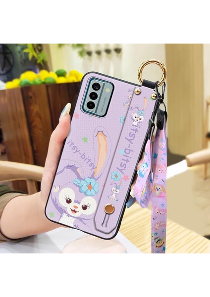 Telefon Kılıfı Nokia G22 Kordon Bileklikli Karikatür Telefon Kılıfı (Yurt Dışından) fiyatları