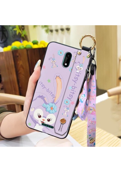 Telefon Kılıfı Wiko Sunny 5 Bileklikli Karikatür Telefon Kılıfı (Yurt Dışından)