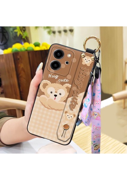 Telefon Kılıfı Huawei Honor 80 Se Kordon Bileklikli Karikatür Telefon Kılıfı (Yurt Dışından)
