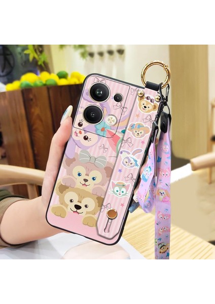 Telefon Kılıfı Oppo Reno 9 Pro+ 5g Kordon Bileklikli Karikatür Telefon Kılıfı (Yurt Dışından)