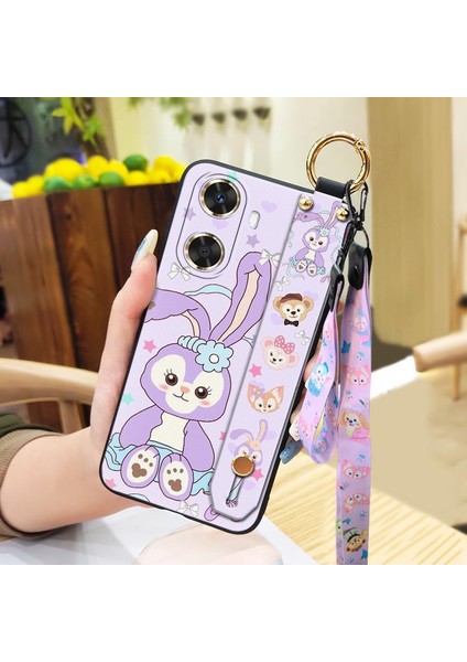 Telefon Kılıfı Huawei Enjoy 60 Kordon Bileklikli Karikatür Telefon Kılıfı (Yurt Dışından)