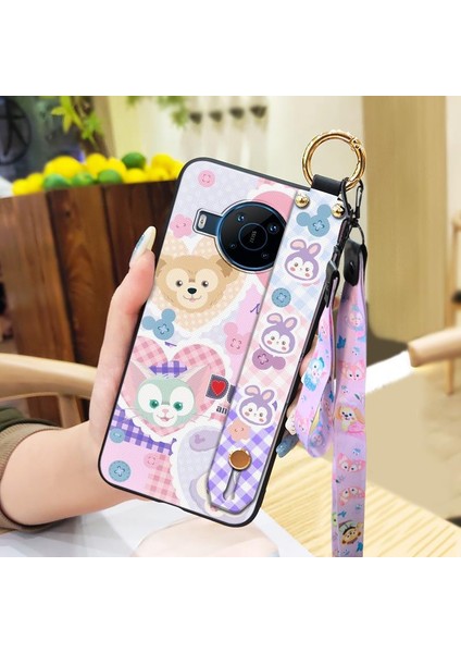Telefon Kılıfı Xiaomi Redmi Note 12 4g Kordon Bileklikli Karikatür Telefon Kılıfı (Yurt Dışından)