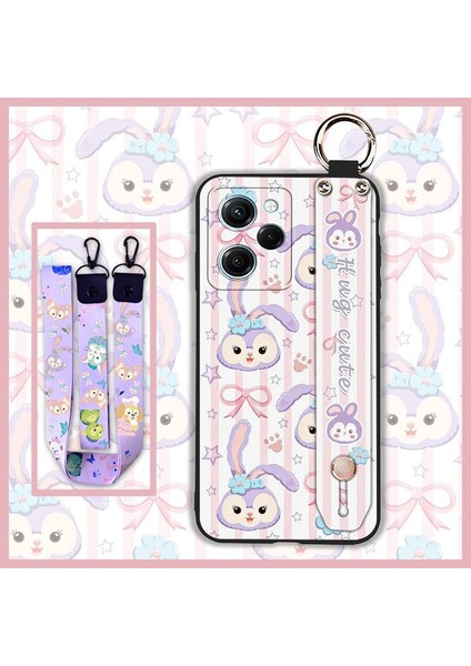 Telefon Kılıfı Xiaomi Redmi Note 12 Pro/poco X5 Pro 5g Kordon Bileklikli Karikatür Telefon Kılıfı (Yurt Dışından)