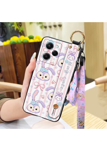 Telefon Kılıfı Xiaomi Redmi Note 12 Pro/poco X5 Pro 5g Kordon Bileklikli Karikatür Telefon Kılıfı (Yurt Dışından) fiyatları