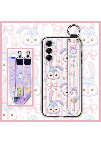 Telefon Kılıfı Samsung Galaxy M14 5g Kordon Bileklikli Karikatür Telefon Kılıfı (Yurt Dışından)