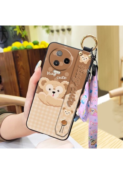 Telefon Kılıfı Infinix Note 12 Pro 4g Kordon Bileklikli Karikatür Telefon Kılıfı (Yurt Dışından)