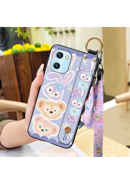 Telefon Kılıfı Umidigi C1/c1 Max Kordon Bileklikli Karikatür Telefon Kılıfı (Yurt Dışından)