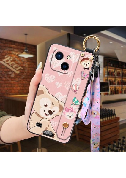 Telefon Kılıfı Oukitel WP20 Kordon Bileklikli Karikatür Telefon Kılıfı (Yurt Dışından)