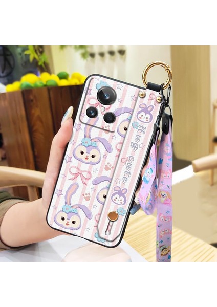 Telefon Kılıfı Oppo Realme Gt2 5g Kordon Bileklikli Karikatür Telefon Kılıfı (Yurt Dışından)