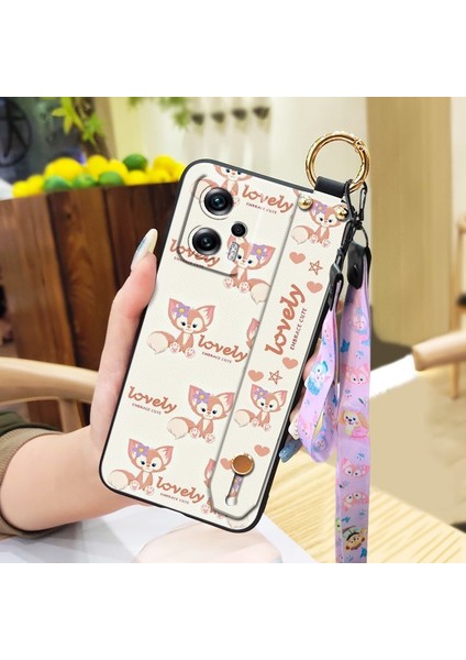 Telefon Kılıfı Redmi Note 11T Pro 5g/note 11T Pro Plus Kordon Bileklikli Karikatür Telefon Kılıfı (Yurt Dışından)
