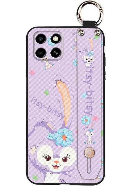 Telefon Kılıfı Infinix Smart 6 Hd Kordon Bileklikli Karikatür Telefon Kılıfı (Yurt Dışından)