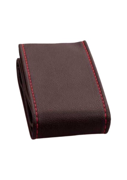 Direksiyon Kılııf Iğneli Delüx Siyah Kırmızı Dikişli 38 cm