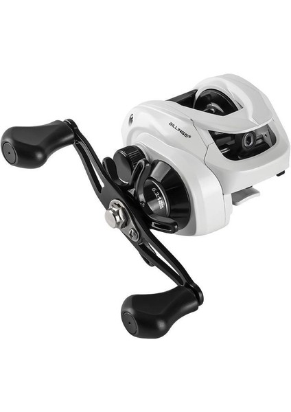 AW200 Sol El Baitcasting 8kg Max Manyetik Fren 6.3:1 Çıkrık Olta Makinesi Motoru