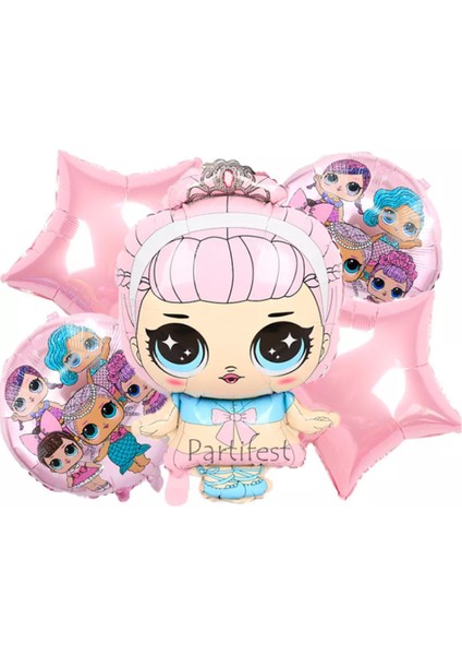 Lol Surprise Yaş Balon Seti Lol Bebek Balon Seti Lol Doğum Günü Parti Seti