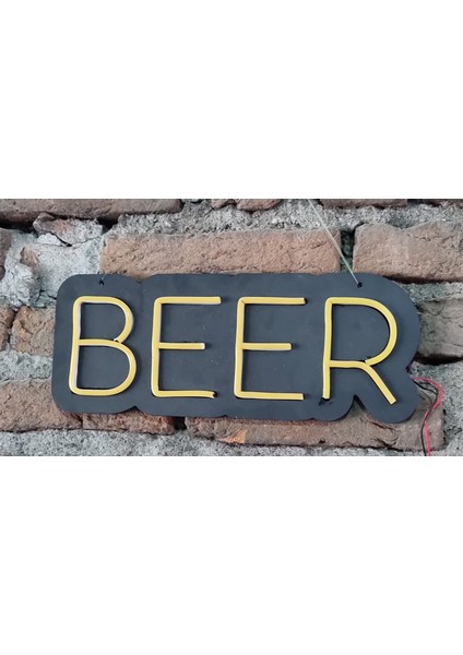 Beer Neon Ledli Duvar Aydınlatması