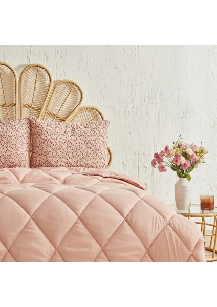 Flore Çift Kişilik Comfort Set Somon