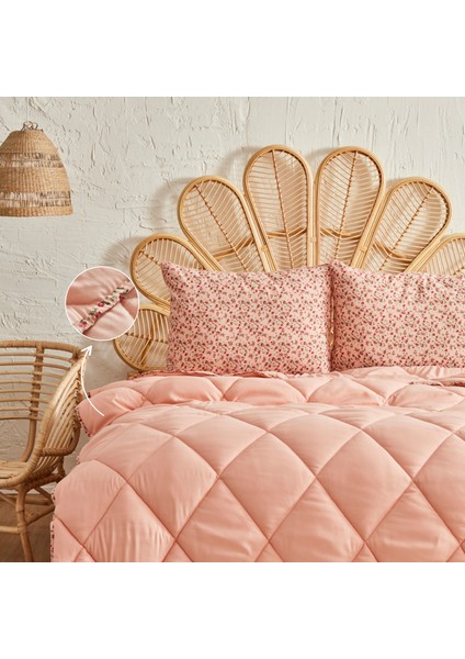 Flore Çift Kişilik Comfort Set Somon