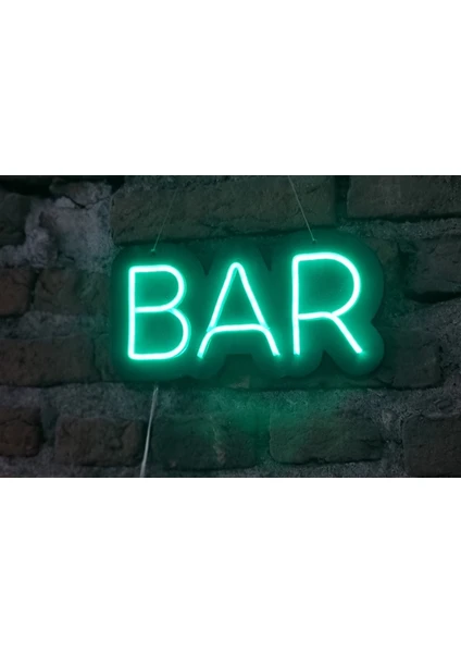 Bar Neon Ledli Duvar Aydınlatması