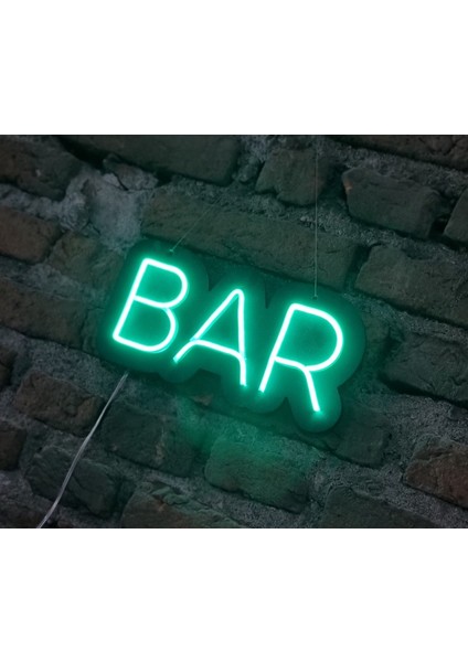 Bar Neon Ledli Duvar Aydınlatması