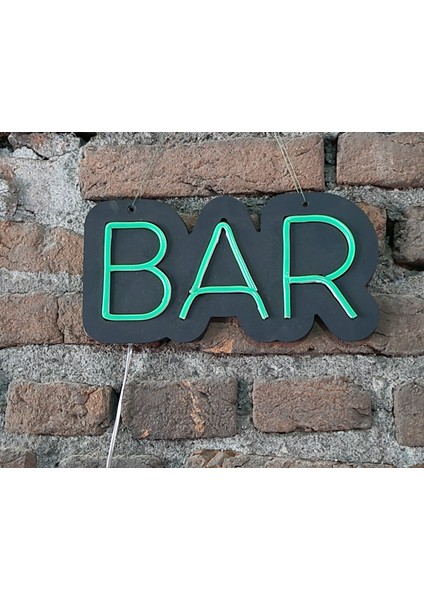 Bar Neon Ledli Duvar Aydınlatması