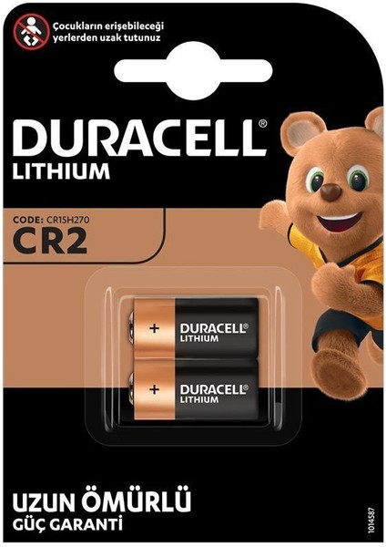 Cr2 3 Volt Lityum Pil (2li Paket)