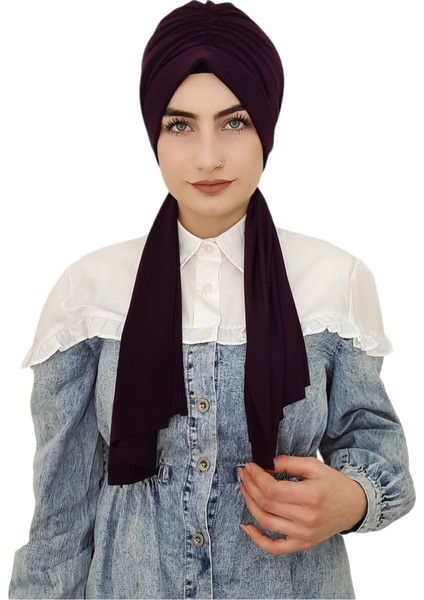 Tasarım Bone Mürdüm Rengi