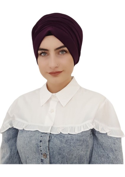 Tasarım Bone Mürdüm Rengi
