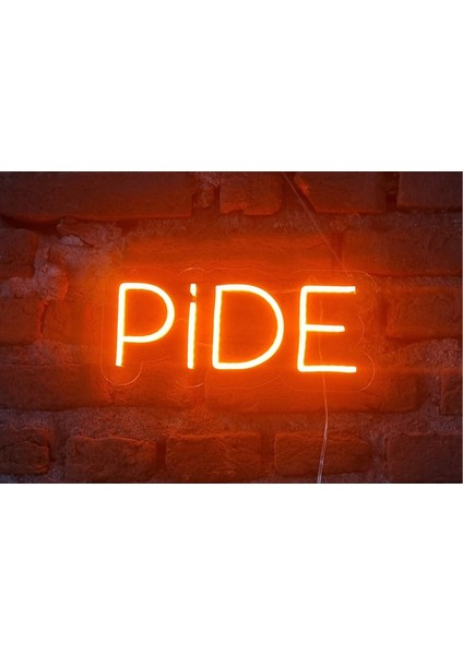 Pide Neon LED Duvar Aydınlatması