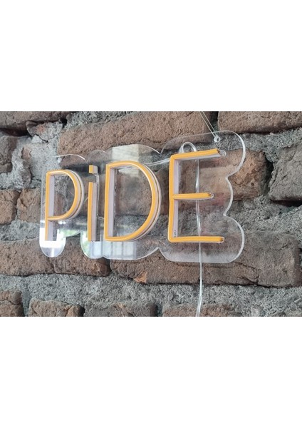 Pide Neon LED Duvar Aydınlatması