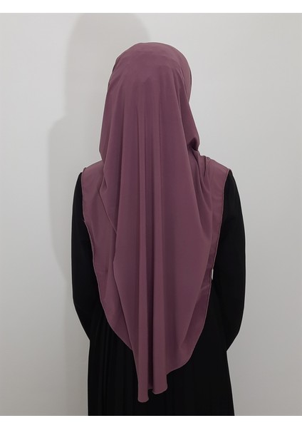 Namaz Örtüsü, Hazır Büyük Esarp, Malezya Modeli, Hijap ,hac Umre Icin Uygundur Sandy Kumas Leylak