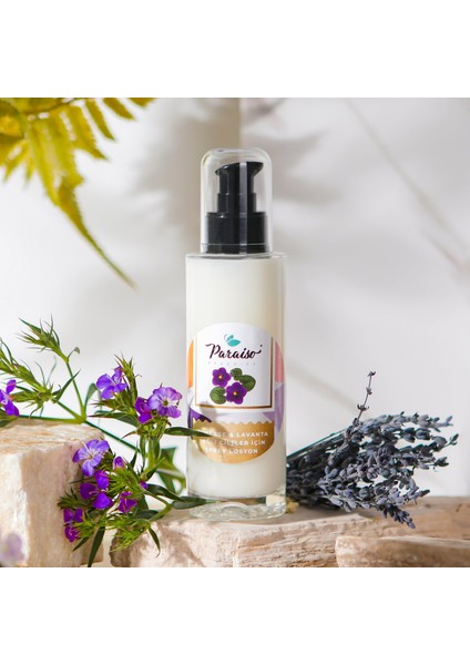 Menekşe & Lavanta Karma ve Yağlı Ciltler Için Yüz Losyonu 100 ml indirimleri