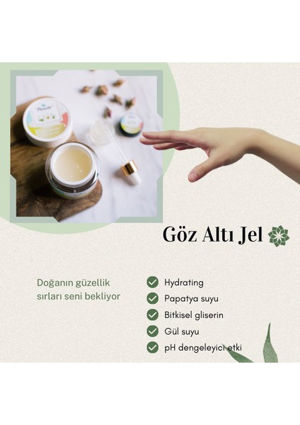 Gül & Papatya Göz Altı Jeli (Hydrating) 30 ml