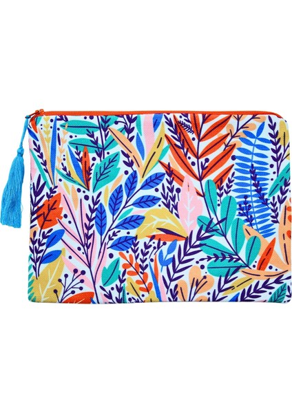 Renkli Yapraklı Clutch