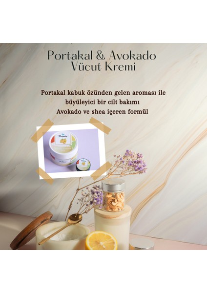Portakal & Avokado Vücut Kremi 30 ml modelleri