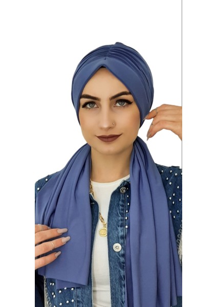 Tasarım Hazır Bone Indigo Renk